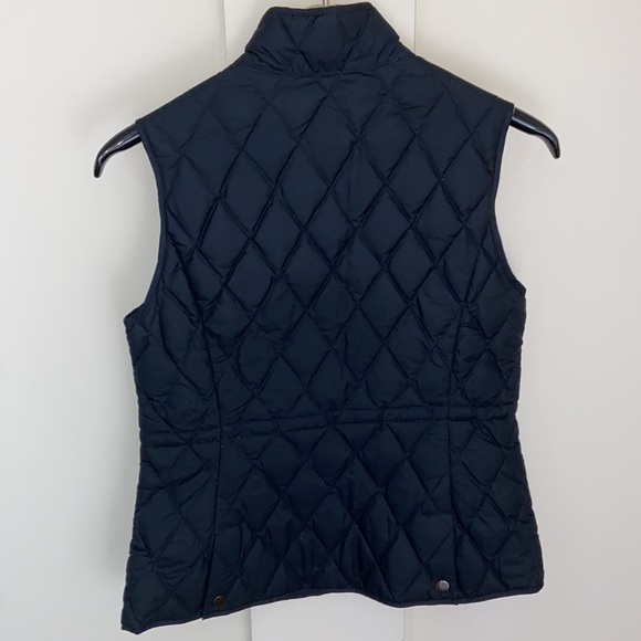 Eddie Bauer Goose Down Black Quilted Puffer Vest - Picture 6 of 6